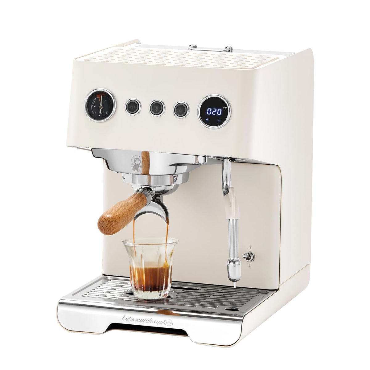 Owl Professional Espresso Machine With Steam Wand