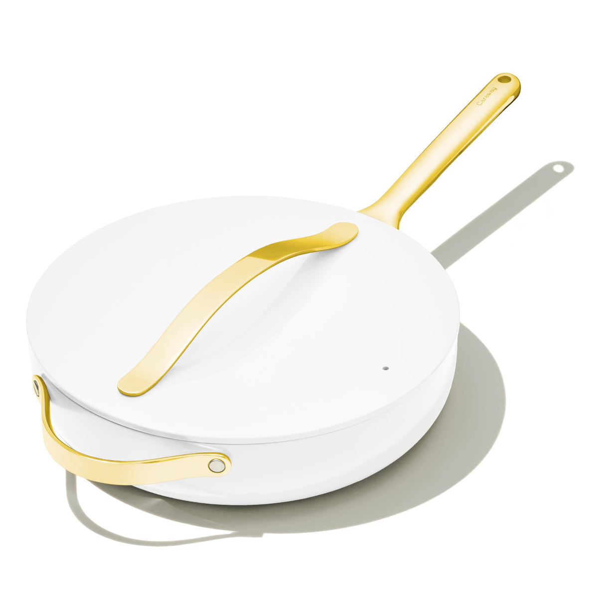Ceramic Nonstick Sauté Pan With Stainless Handle
