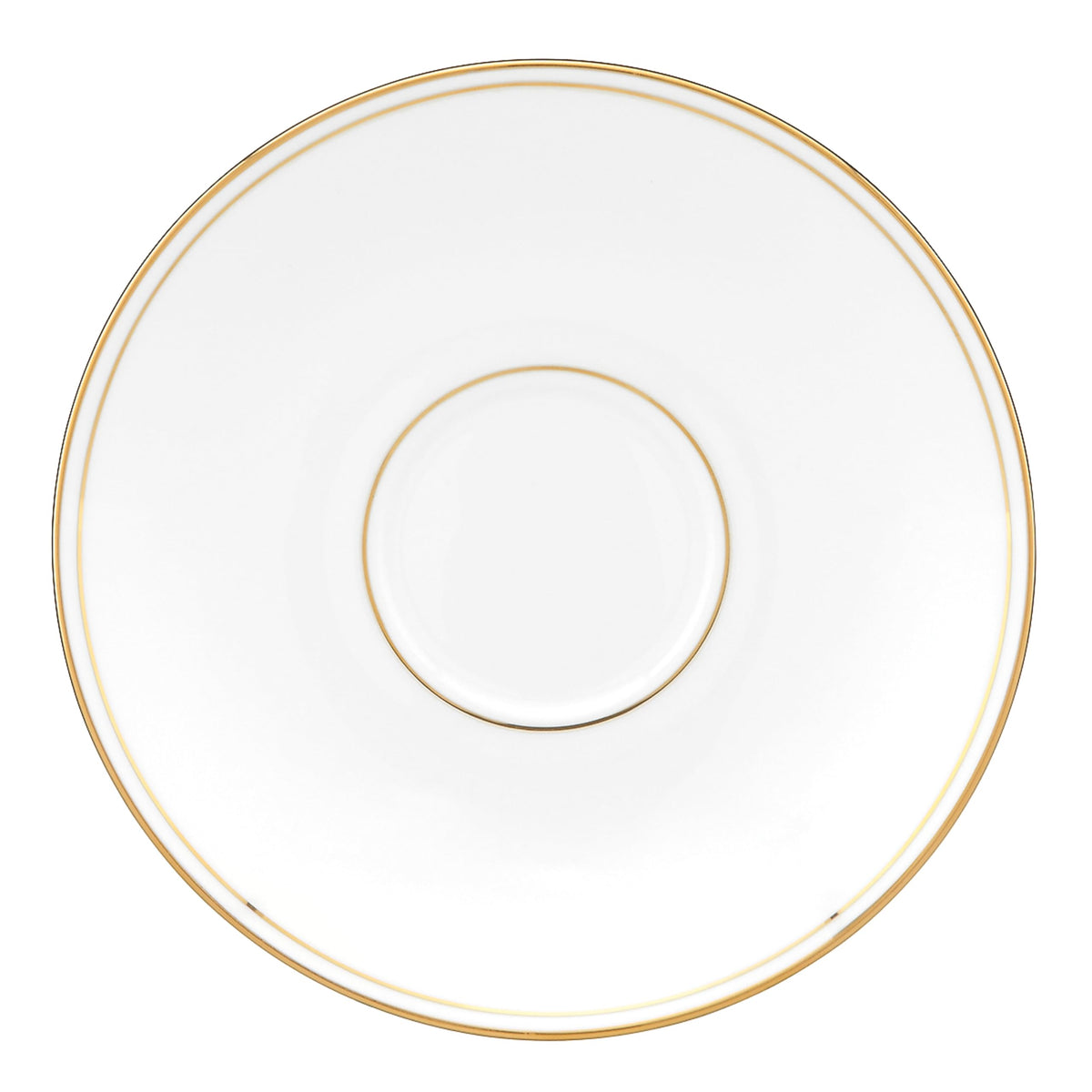 4-Piece Gold Tree Holiday Accent Plate Set