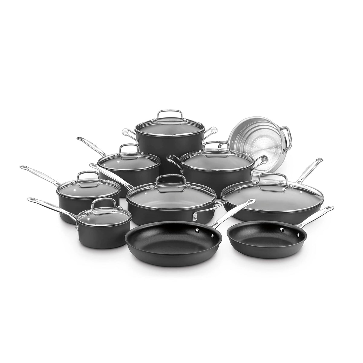 Hard-Anodized Nonstick Cookware Set