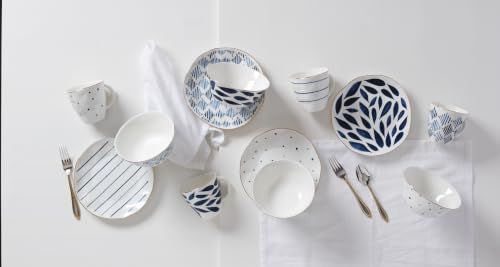 Blue Bay Porcelain Dinnerware and Serveware Collection