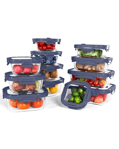 Airtight Glass Food Storage Containers With Lids
