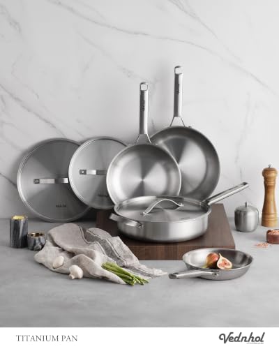 Titanium Stir Fry Pan for High-Heat Cooking