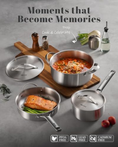 Titanium Stir Fry Pan for High-Heat Cooking