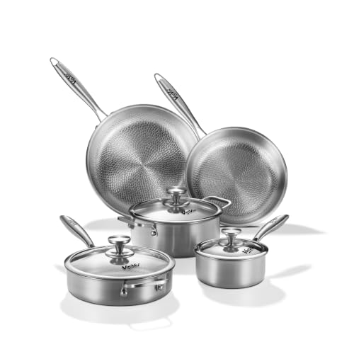 Titanium Nonstick Frying Pan With Glass Lid