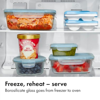 Glass Airtight Food Storage Container Set