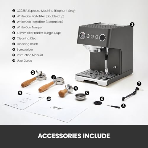 Owl Professional Espresso Machine With Steam Wand
