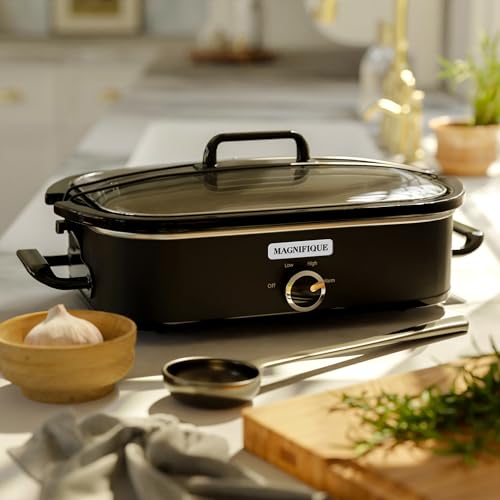 4-Quart Slow Cooker With Casserole and Warm Setting