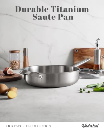 Titanium Stir Fry Pan for High-Heat Cooking