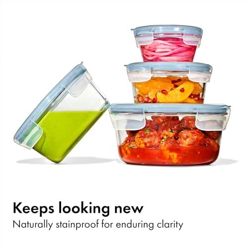 Glass Airtight Food Storage Container Set