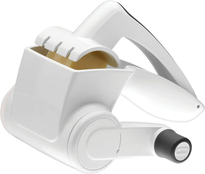 Rotary Cheese Grater With Ergonomic Hand Crank