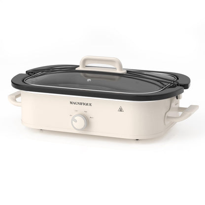 4-Quart Slow Cooker With Casserole and Warm Setting
