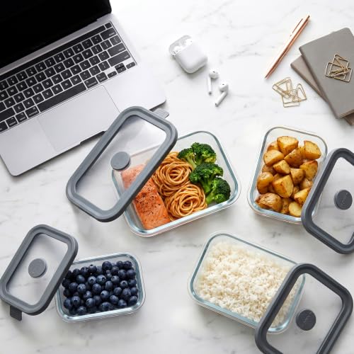 12-Piece Glass Food Storage Container Set