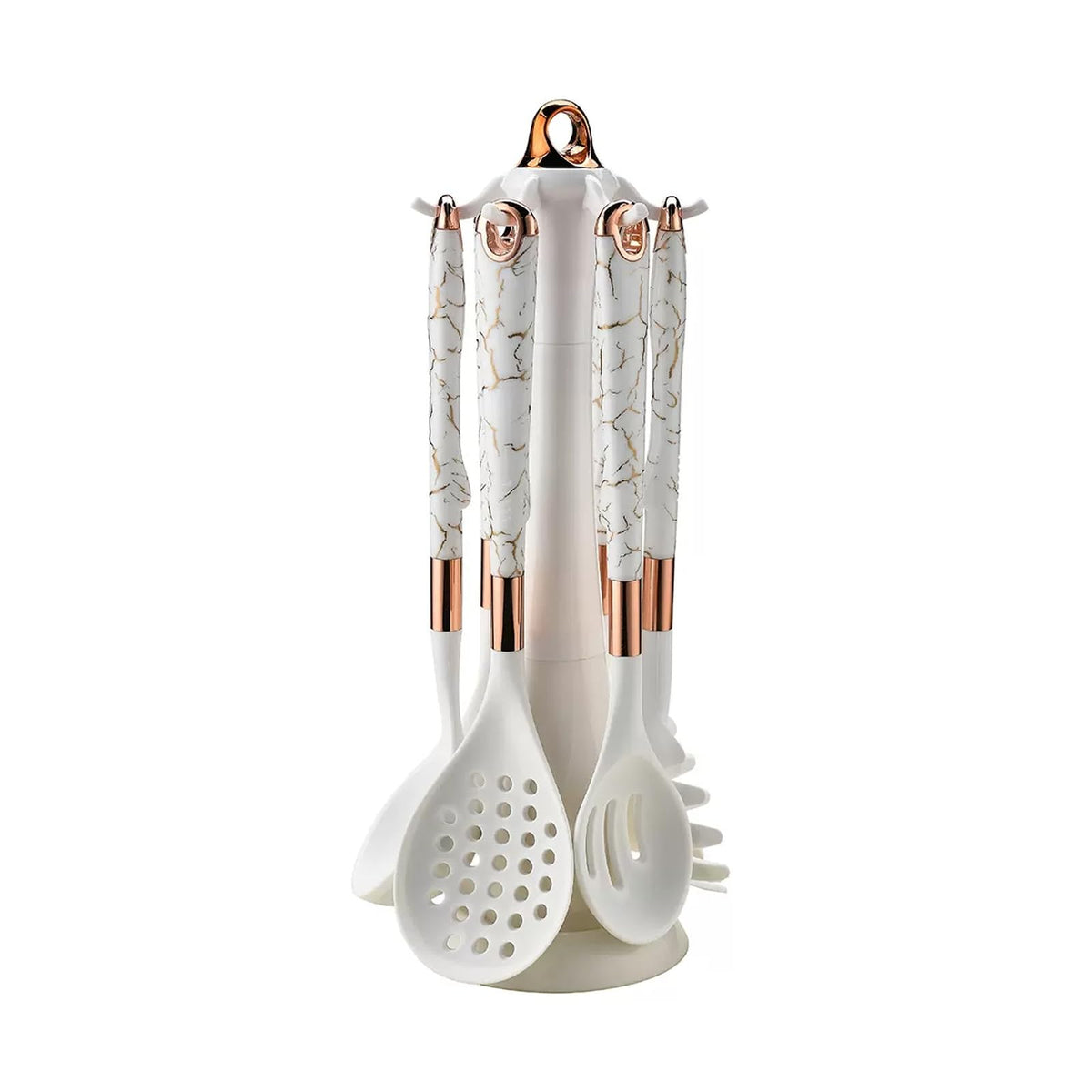 7-Piece Silicone Utensil Set for Nonstick Cookware