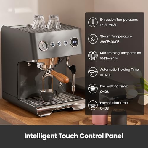 Owl Professional Espresso Machine With Steam Wand
