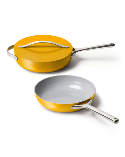 3-Piece Ceramic Nonstick Frying Pan Set