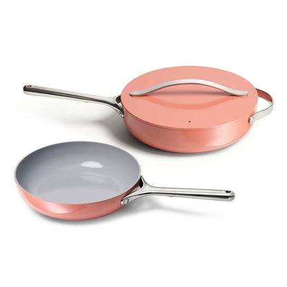 3-Piece Ceramic Nonstick Frying Pan Set