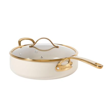 Ceramic Nonstick Heavy-Duty Aluminum Cookware Set
