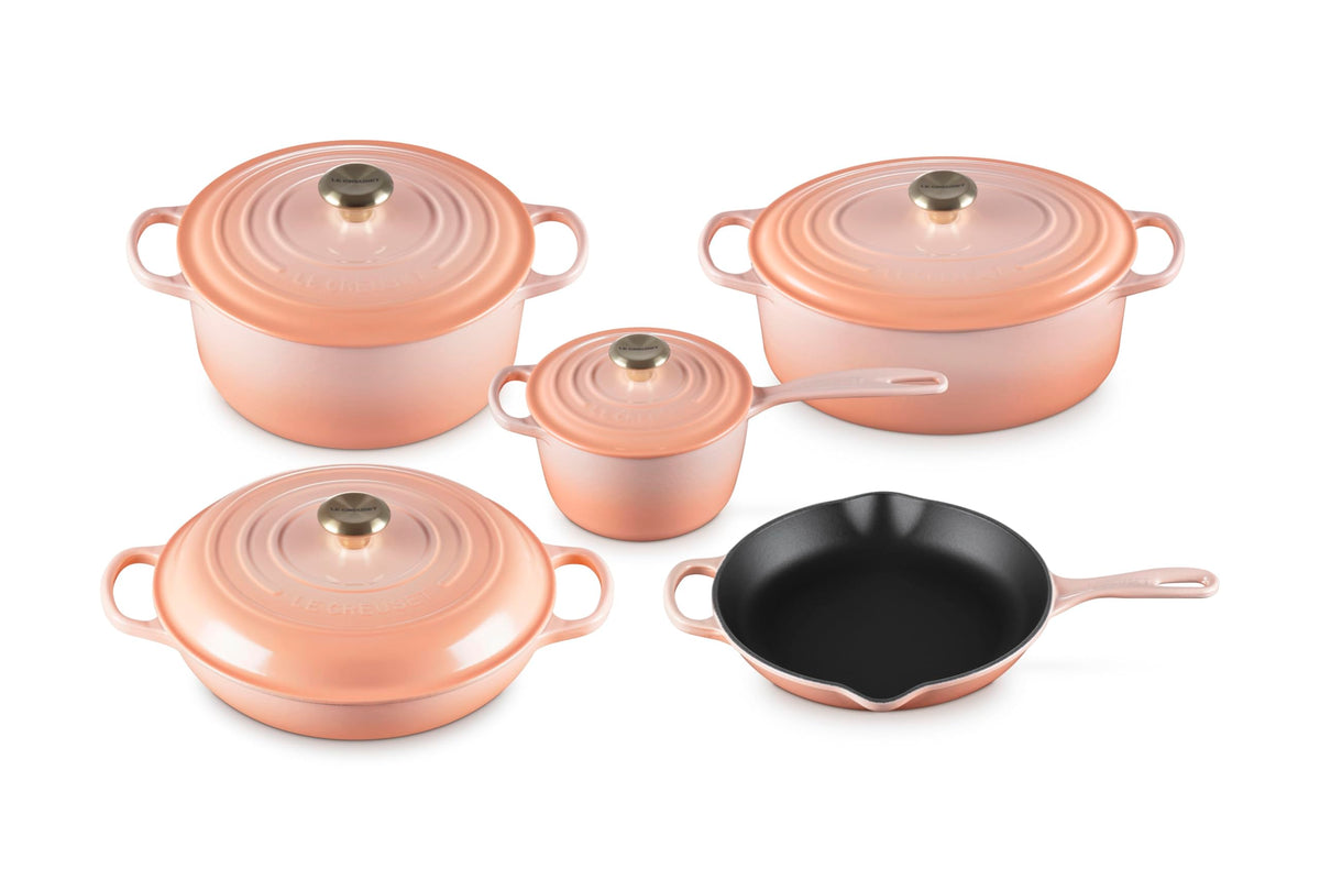 Le Creuset Enameled Cast Iron Signature Cookware Set