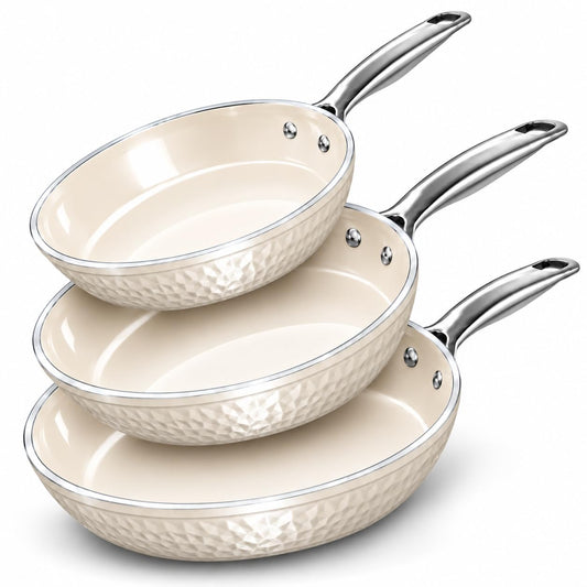 3-Piece Nonstick Cookware Set