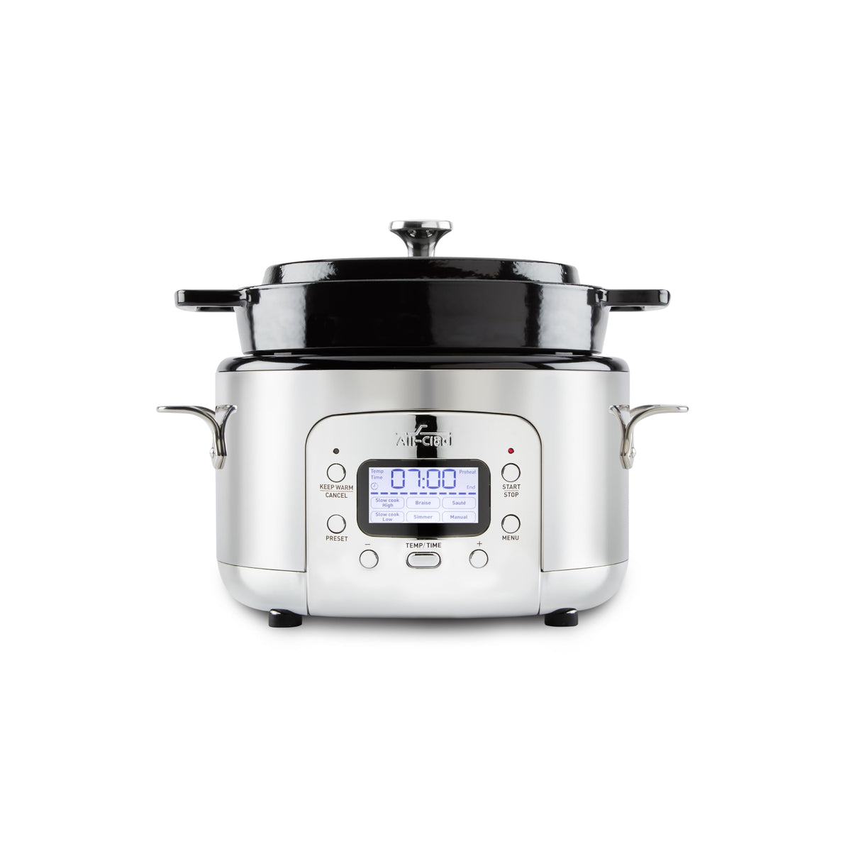 7-in-1 Stainless Steel Electric Slow Cooker