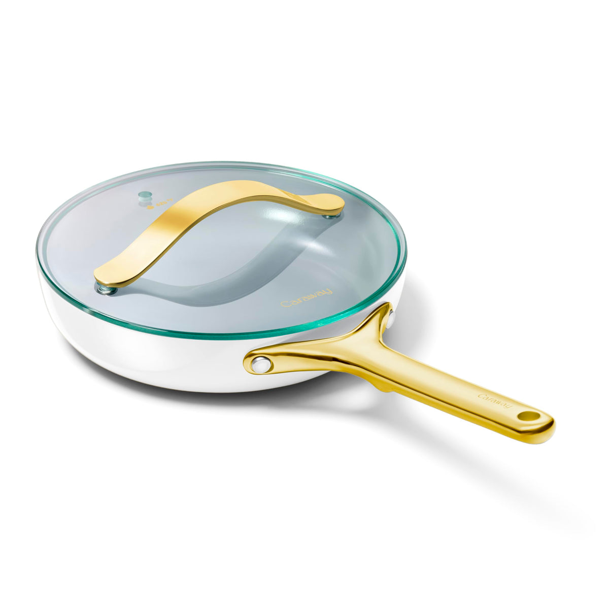 Ceramic Nonstick Frying Pan Set With Glass Lids