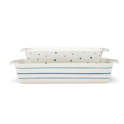 Blue Bay Porcelain Dinnerware and Serveware Collection
