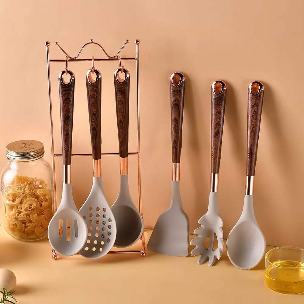 7-Piece Heat-Resistant Silicone Kitchen Utensil Set