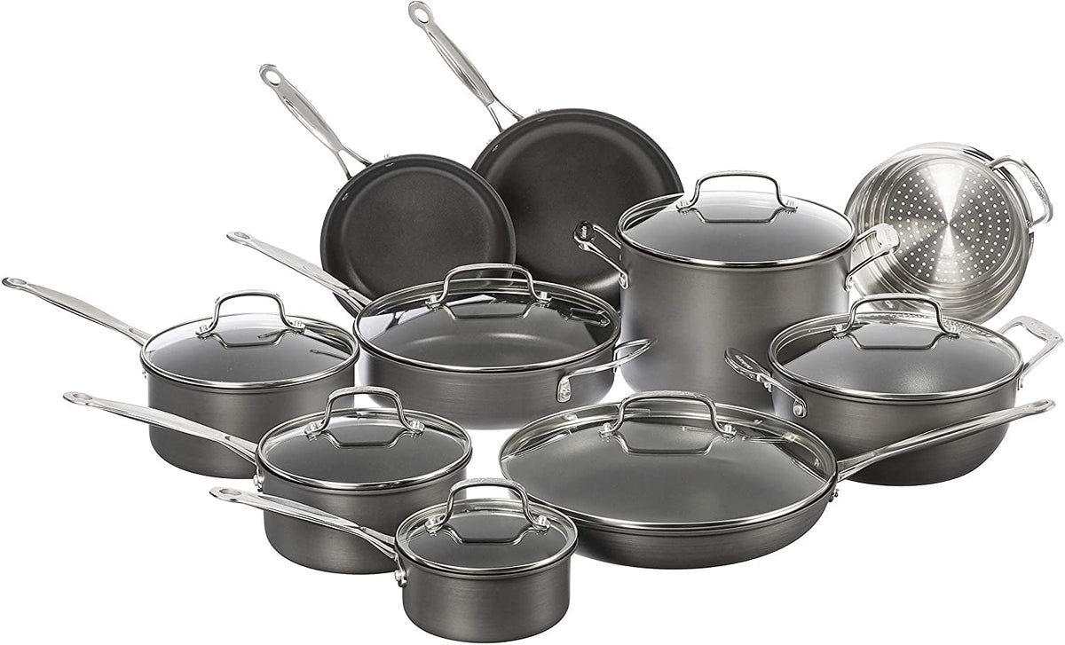 Hard-Anodized Nonstick Cookware Set