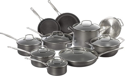 Hard-Anodized Nonstick Cookware Set