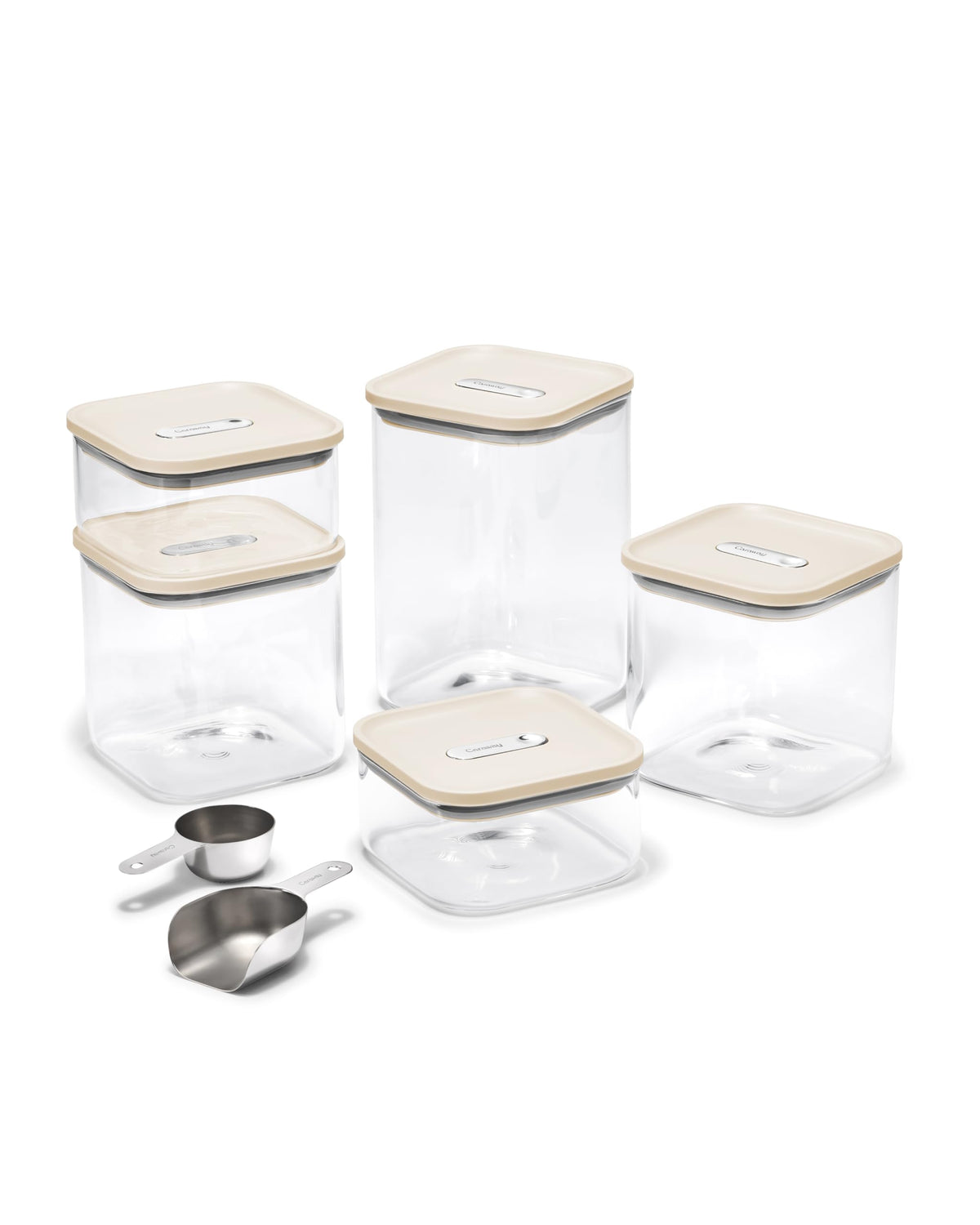 Caraway Glass Airtight Food Storage Containers with Lids