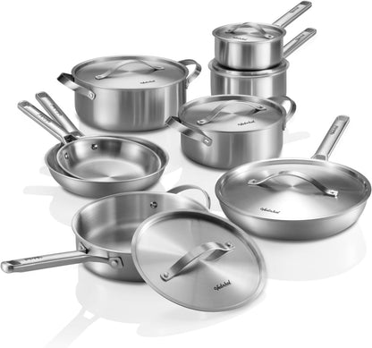 Titanium Stir Fry Pan for High-Heat Cooking