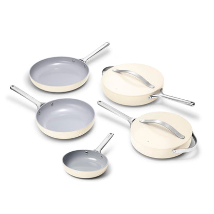 3-Piece Ceramic Nonstick Frying Pan Set
