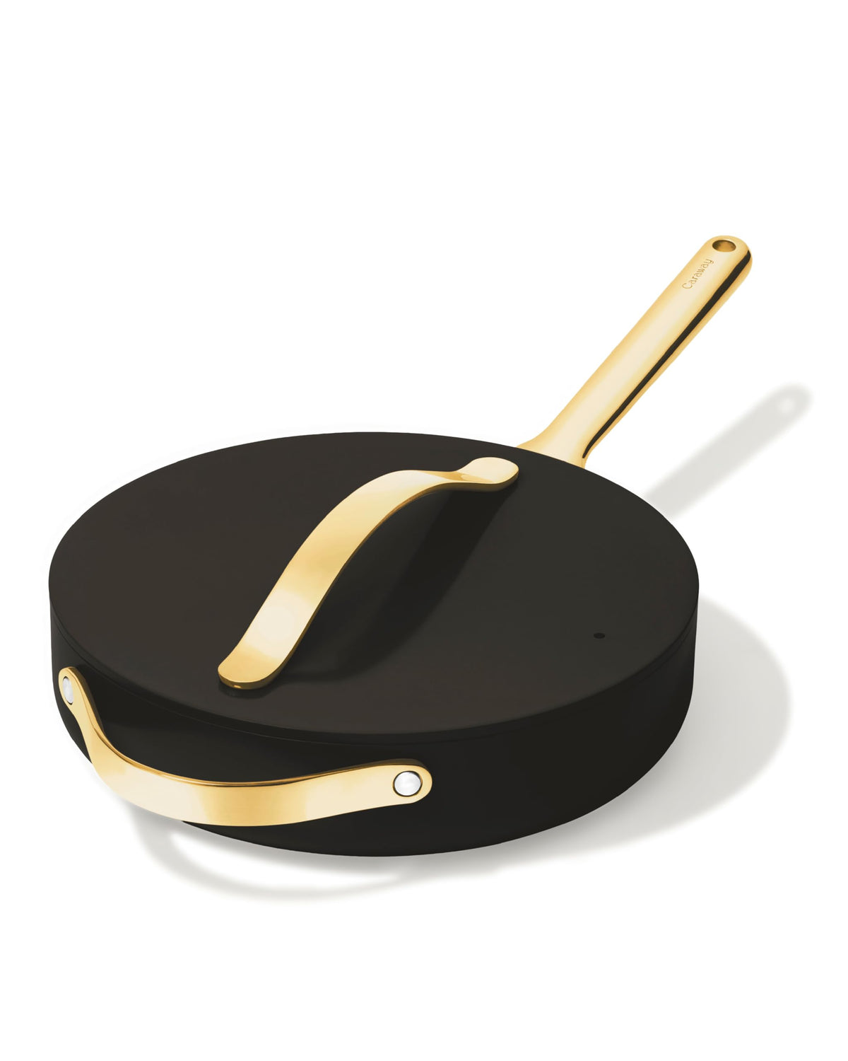 Ceramic Nonstick Sauté Pan With Stainless Handle