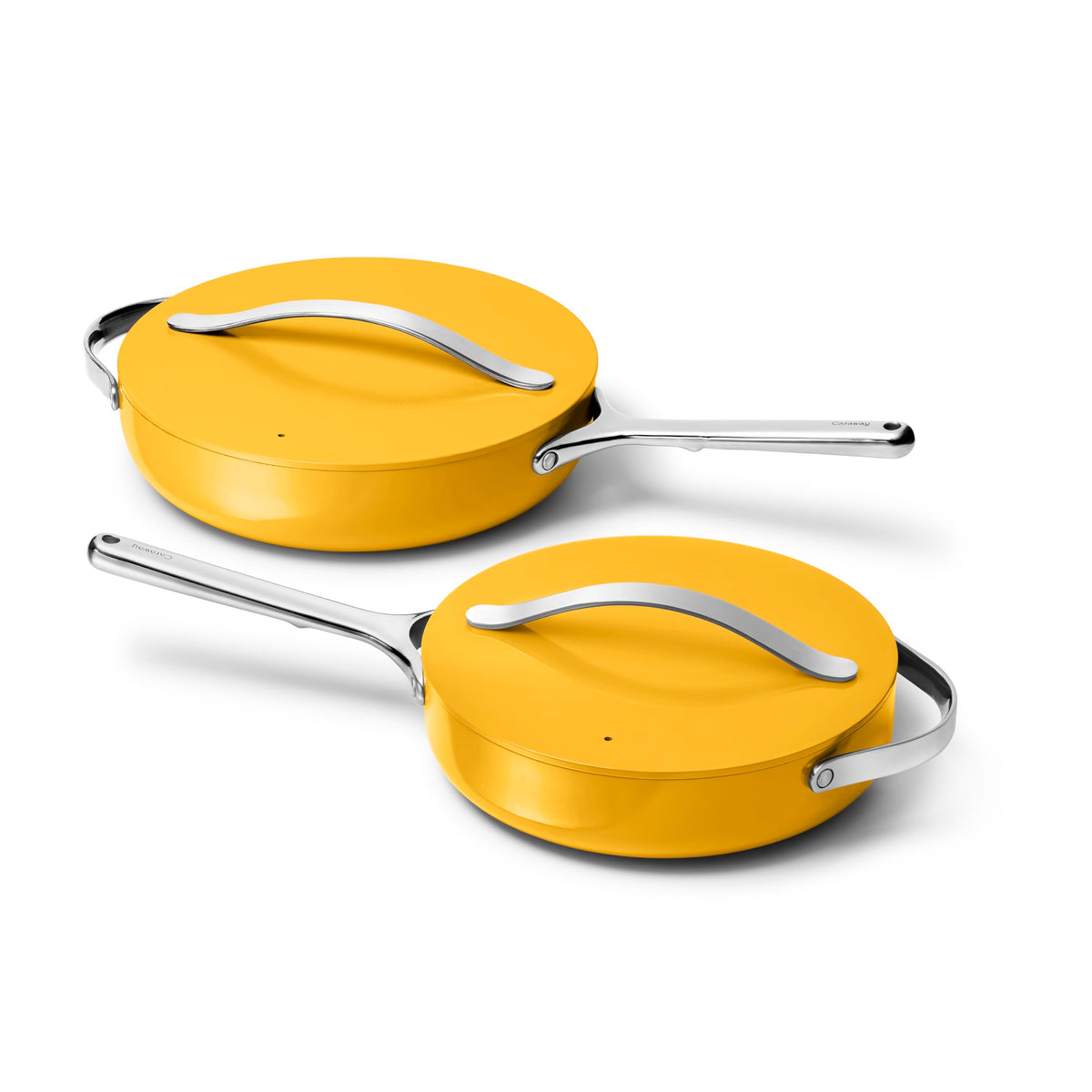 Ceramic Nonstick Sauté Pan With Stainless Handle
