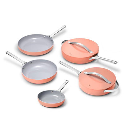 3-Piece Ceramic Nonstick Frying Pan Set