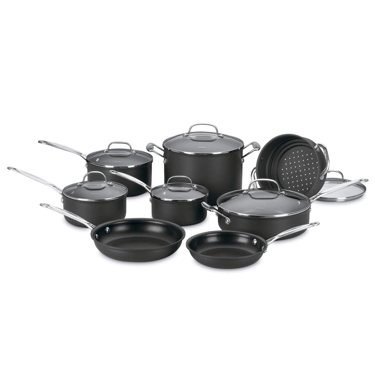 Hard-Anodized Nonstick Cookware Set