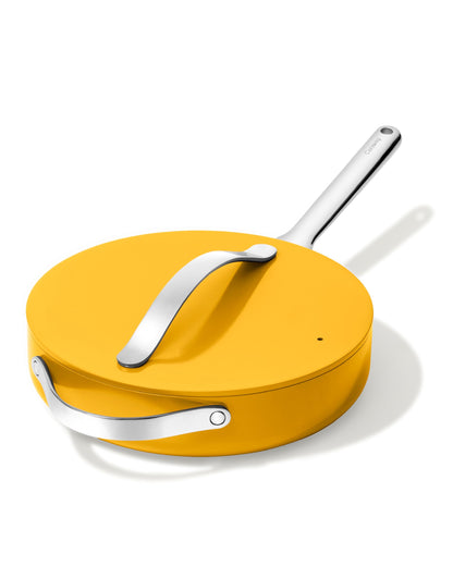 Ceramic Nonstick Sauté Pan With Stainless Handle