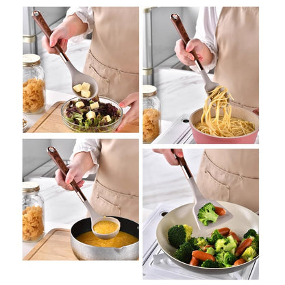 7-Piece Heat-Resistant Silicone Kitchen Utensil Set