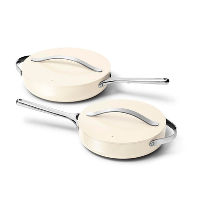 Ceramic Nonstick Sauté Pan With Stainless Handle