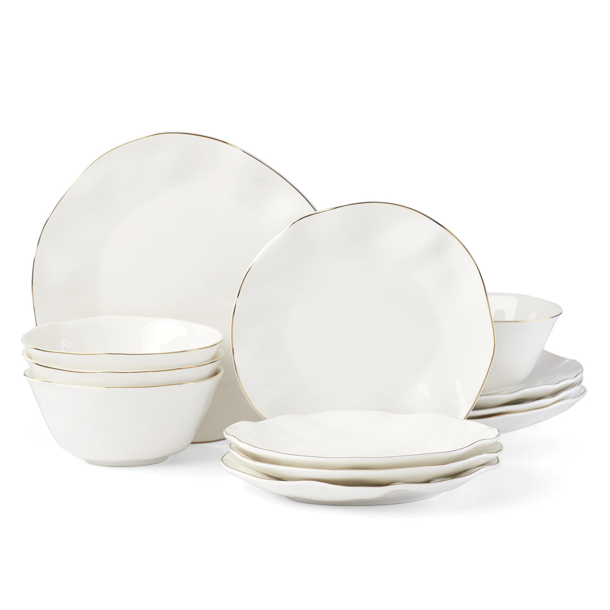 Blue Bay Porcelain Dinnerware and Serveware Collection