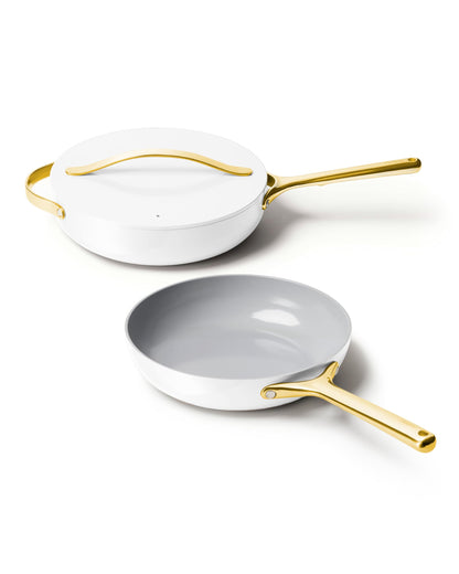 3-Piece Ceramic Nonstick Frying Pan Set