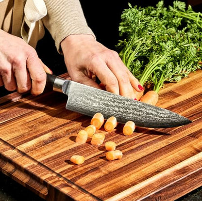 Japanese Damascus Stainless Steel Knife Set