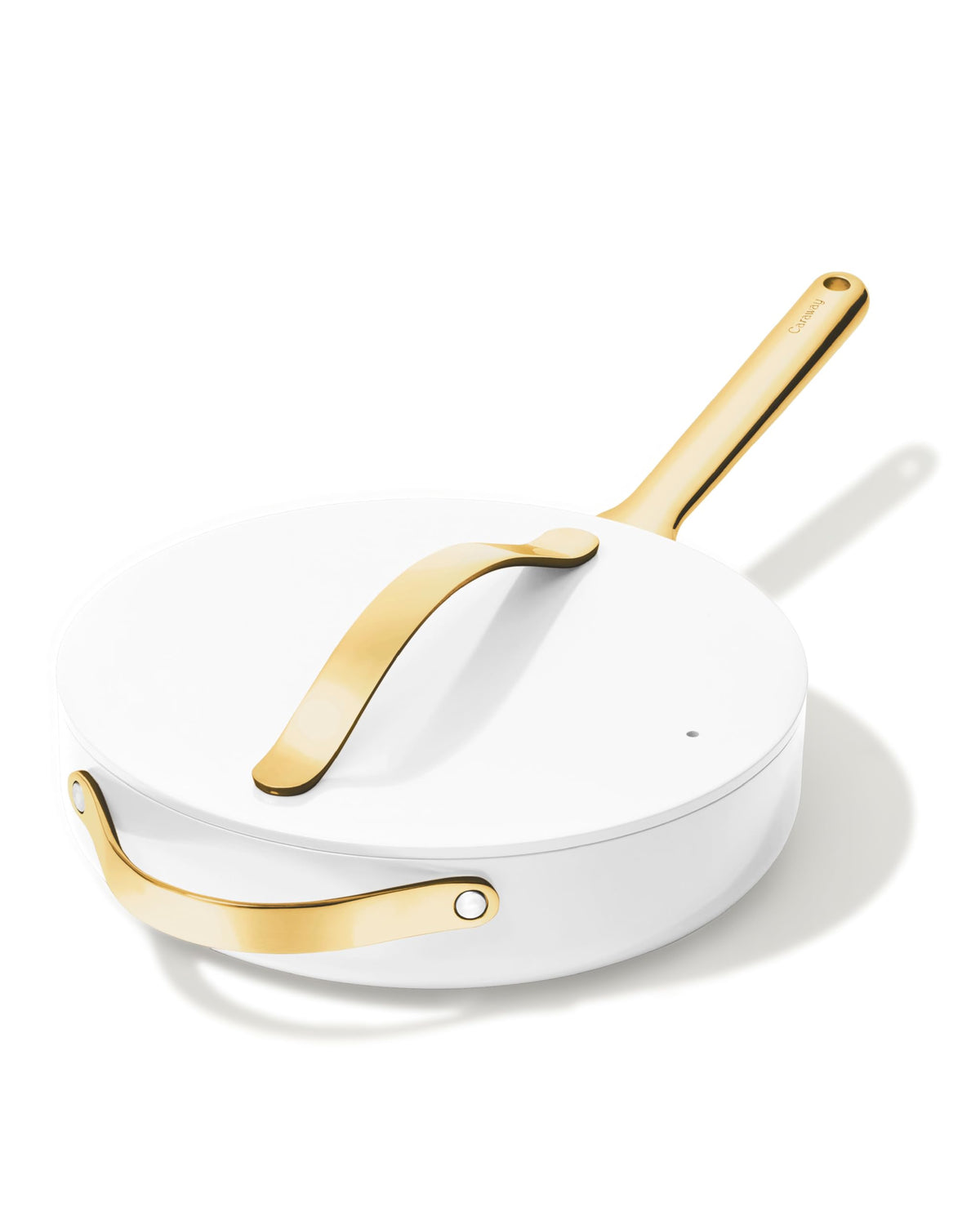 Ceramic Nonstick Sauté Pan With Stainless Handle