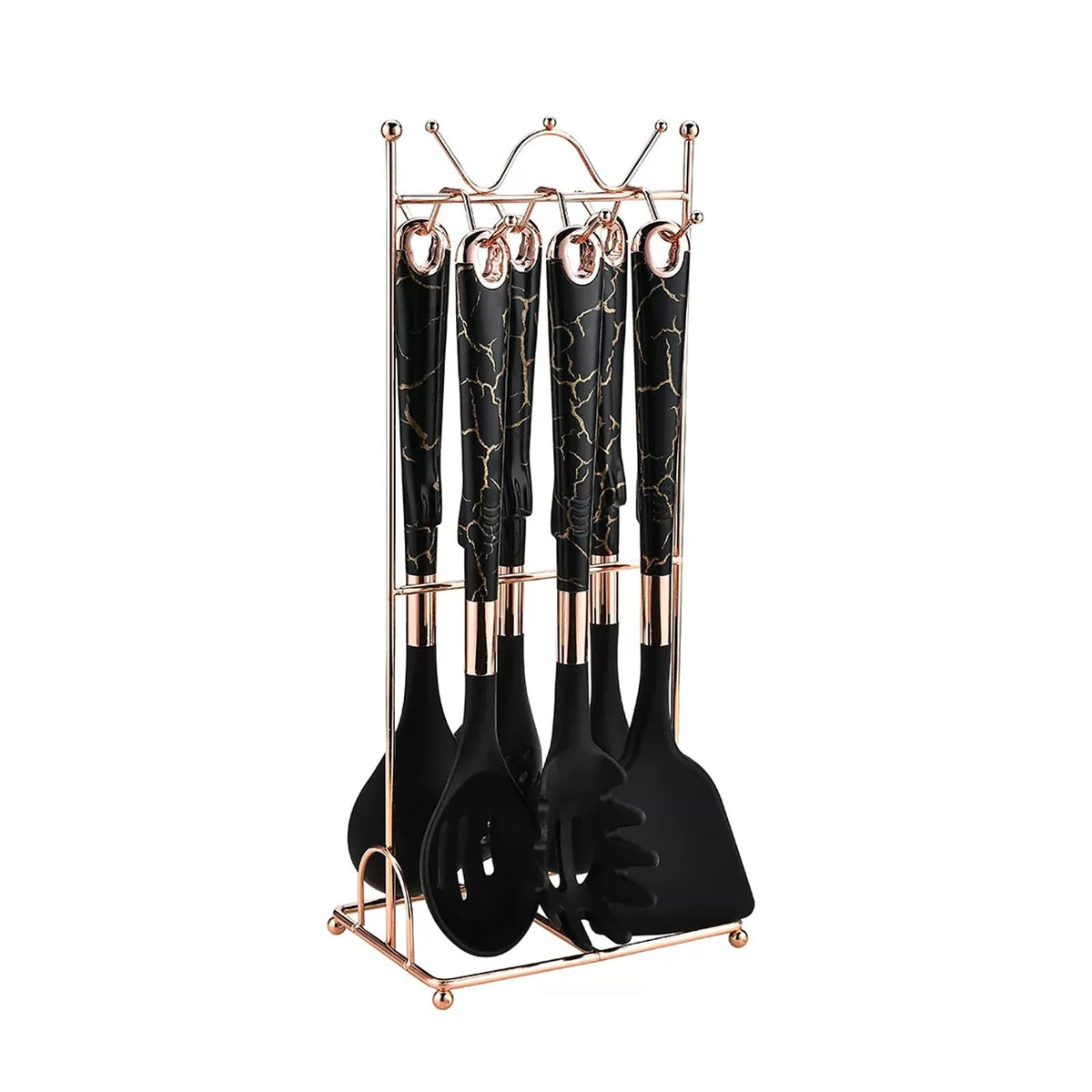 7-Piece Heat-Resistant Silicone Kitchen Utensil Set