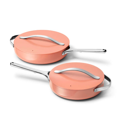 Ceramic Nonstick Sauté Pan With Stainless Handle
