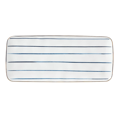 Blue Bay Porcelain Dinnerware and Serveware Collection