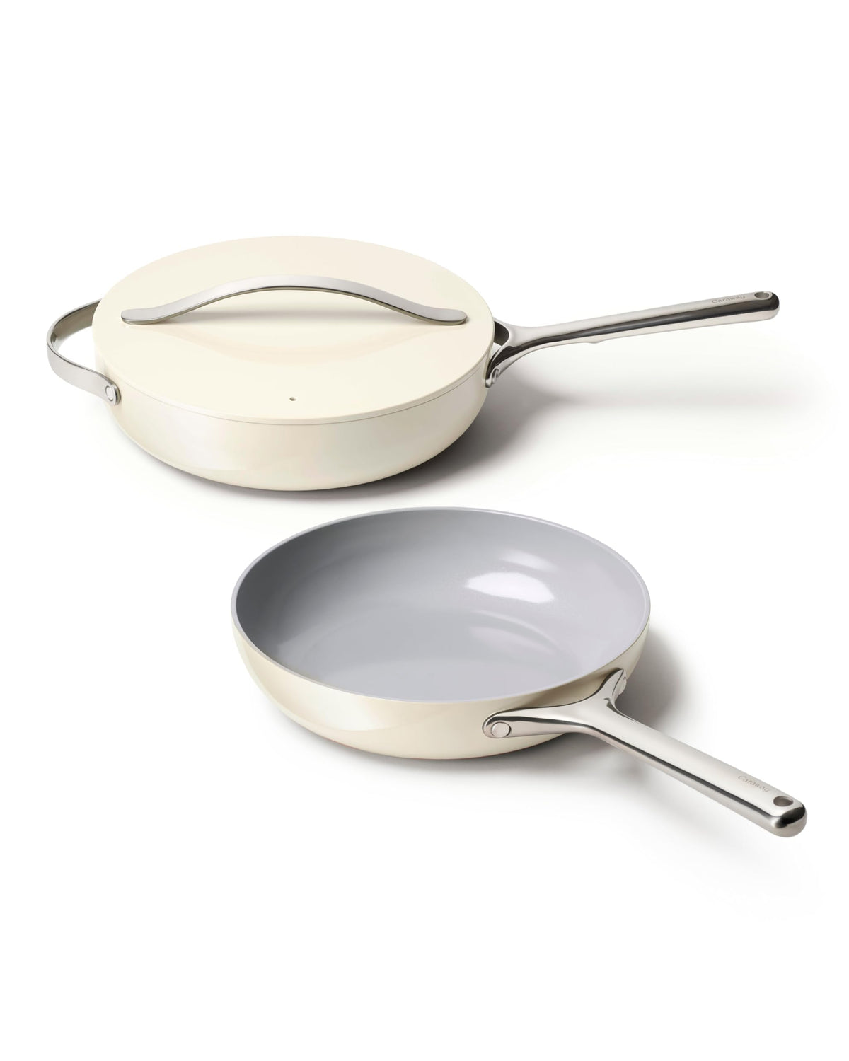 3-Piece Ceramic Nonstick Frying Pan Set