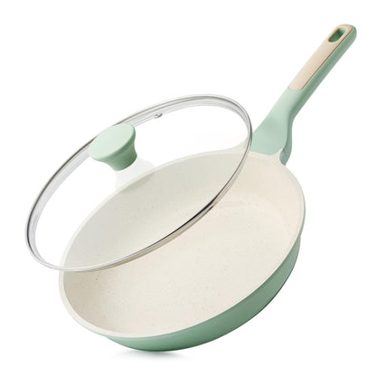 Nonstick Chef Frying Pan With Glass Lid