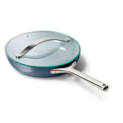 Ceramic Nonstick Frying Pan Set With Glass Lids